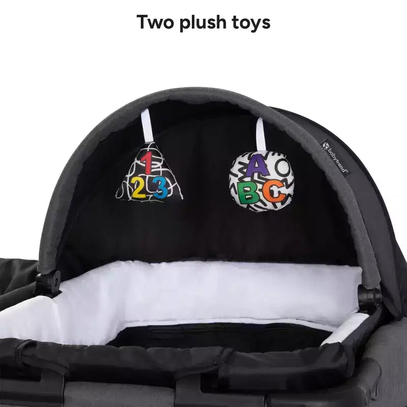 Baby Trend Willow Nursery Center Travel Playard - Cosmic Black