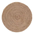 bali & pari Cady Seagrass Side Table Natural Brown