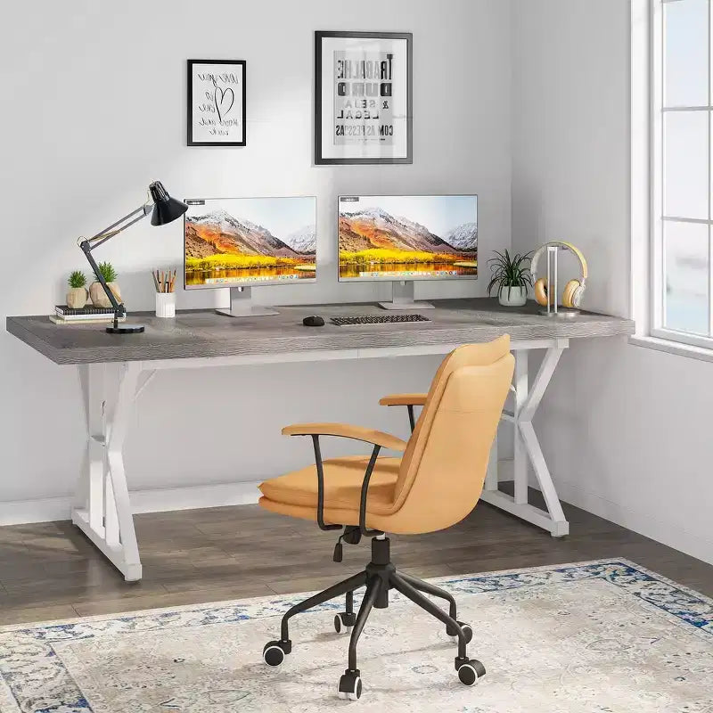 Lantine 6FT Conference Table, 70.86 L x 31.49 W x 29.52 H Inches