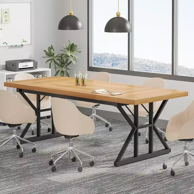 Lantine 6FT Conference Table, 70.86 L x 31.49 W x 29.52 H Inches