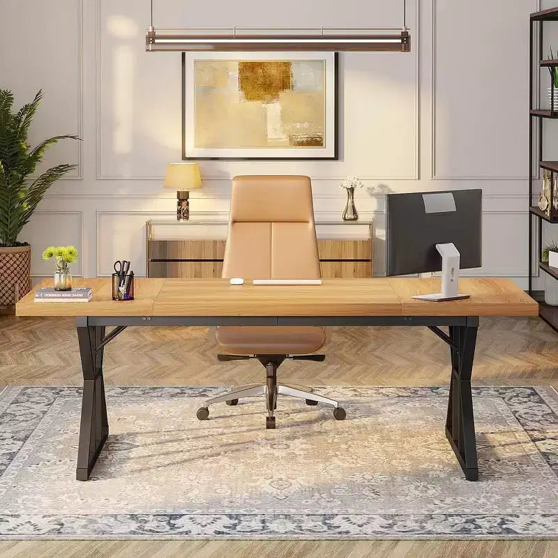 Lantine 6FT Conference Table, 70.86 L x 31.49 W x 29.52 H Inches