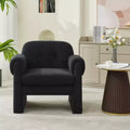 Hyleory Downy Fluffy Cloud Upholstered Accent Chair,Armchair for Bedroom Reception Area Reading Room Living Room