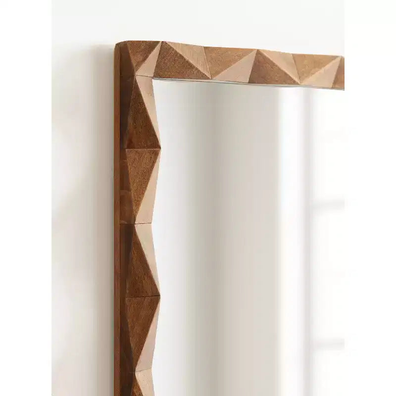 Kate & Laurel All Things Decor 24x36 Endicott Rectangle Wood Mirror