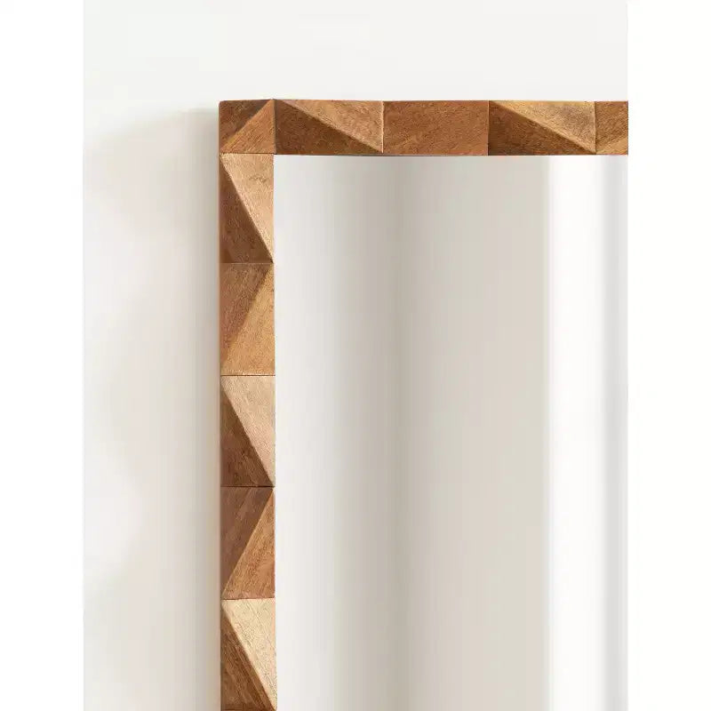 Kate & Laurel All Things Decor 24x36 Endicott Rectangle Wood Mirror