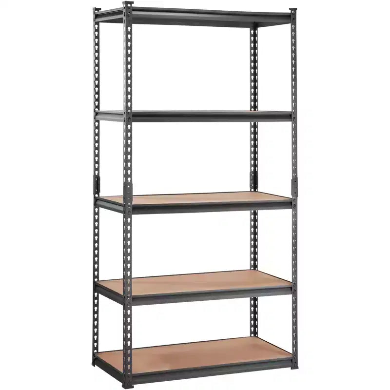 5-Tier Adjustable Heavy Duty Metal Shelving Unit 2000 lbs Capacity Chrome Wire Organizer for Garage