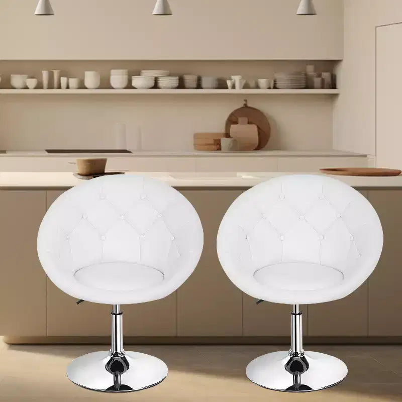FDW Vanity Chair Living Room Chair Adjustable Height Home Bar Stool Makeup Chair