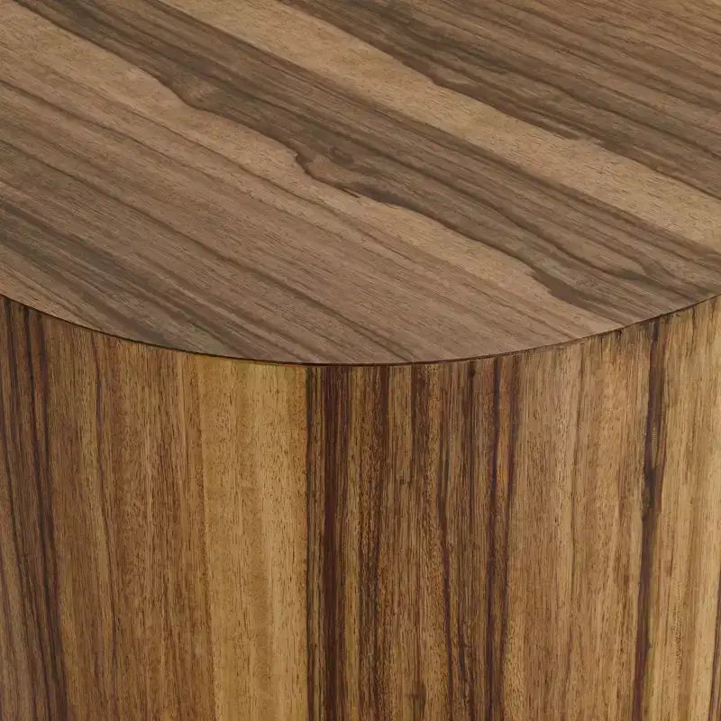 Crestview Collection Limba 23 1/4 Wide Brown End Table