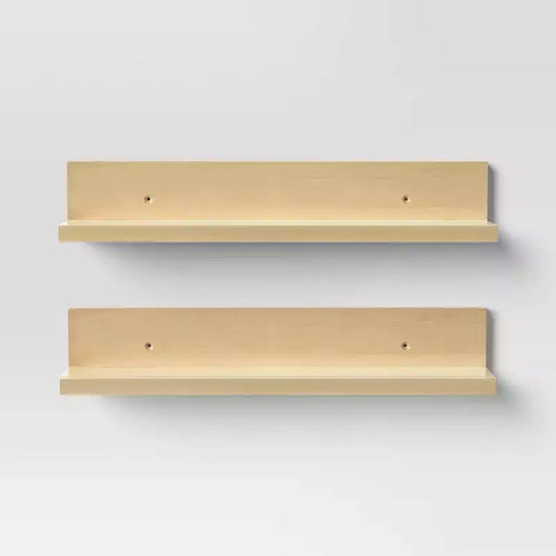 15 Wall Shelf Picture Ledge 2pk - Room Essentials