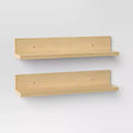 15 Wall Shelf Picture Ledge 2pk - Room Essentials